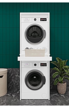 Asra Trend Beyaz Bd-05 Çamaşır Ve Kurutma Makinesi Dolabı 65x60x194 Cm Çekmeceli Ara Raflı Üst Üste Yerleşim Ü Diğer Asra Trend Beyaz Bd-05 Çamaşır Ve Kurutma Makinesi Dolabı 65x60x194 Cm Çekmeceli Ara Raflı Üst Üste Yerleşim Ü Diğer