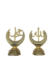 Osmanlı Motifli Yaprak Desen Allah-muhammed Lafzı Swaroski Taşlı Osmanlı Motifli Yaprak Desen Allah-muhammed Lafzı Swaroski Taşlı