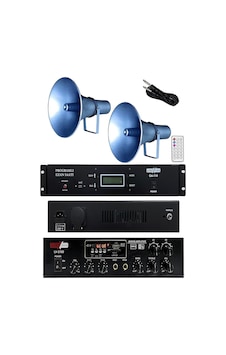 Lastvoice Ekonomik Set-3 Ezanmatik 100w Anfi ve Hoparlör Seti Lastvoice Ekonomik Set-3 Ezanmatik 100w Anfi ve Hoparlör Seti