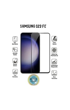 Samsung Galaxy S23 Fe Ekran Koruyucu Anti-static 5d Tam Kaplayan Kırılmaz Cam Samsung Galaxy S23 Fe Ekran Koruyucu Anti-static 5d Tam Kaplayan Kırılmaz Cam