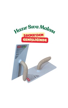 280mm X 128mm Plastik Kaleterasit Malası - Dış Cephe Hazır Sıva Malası 28x13 Cm
