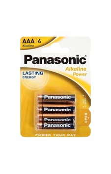 Panasonic Aaa Alkalin Pil 4lü Paket 1,5v Ince Kalem Uzun Ömür Panasonic Aaa Alkalin Pil 4lü Paket 1,5v Ince Kalem Uzun Ömür