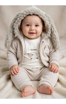 Babydoll 2li Takım Babydola Kahverengi Açık Bej Babydoll 2li Takım Babydola Kahverengi Açık Bej
