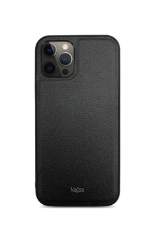 Teleplus Apple Uyumlu iPhone 12 Pro Max Kılıf Kajsa Luxe Collection Hakiki Deri Kapak