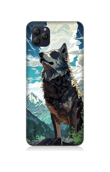 General Mobile Gm 22 Uyumlu Fantastik Bulutlar Ve Kurt Desenli Silikon Kılıf General Mobile Gm 22 Uyumlu Fantastik Bulutlar Ve Kurt Desenli Silikon Kılıf