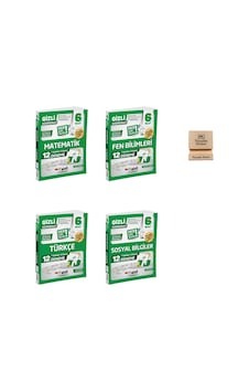 Gizli 6. Sınıf Matematik Fen Türkçe Ve Sosyal 12'li Deneme-meb Gibi Sordu 4lü Set + Telefon Standı Gizli 6. Sınıf Matematik Fen Türkçe Ve Sosyal 12'li Deneme-meb Gibi Sordu 4lü Set + Telefon Standı