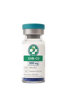 Ghk-cu 200mg + Bac-water Bioscience Peptides