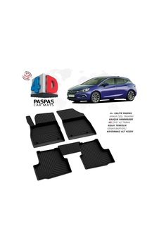 Opel Astra K 4d Araca Özel Havuzlu Kauçuk Paspas 2015 Ve Üzeri