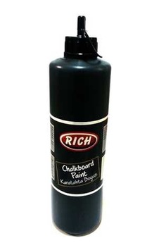 Rich Chalkboard Paint Karatahta Boyası 500 Cc. Siyah Rich Chalkboard Paint Karatahta Boyası 500 Cc. Siyah