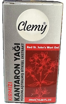Clemy Kırmızı Kantaron Yağı 20 Ml Clemy Kırmızı Kantaron Yağı 20 Ml