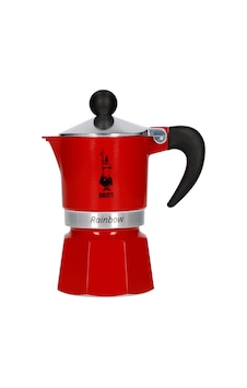 Bialetti Rainbow Kırmızı Mokapot 3 Cup Bialetti Rainbow Kırmızı Mokapot 3 Cup