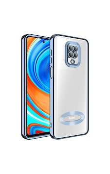 Xiaomi Redmi Note 9s / Note 9 Pro Darbeye Dayanıklı Kamera Korumalı Silikon Kılıf Mavi Xiaomi Redmi Note 9s / Note 9 Pro Darbeye Dayanıklı Kamera Korumalı Silikon Kılıf Mavi