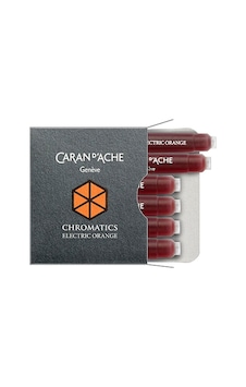 Caran Dache Dolma Kalem Kartuşu Electric Orange 8021-052 N11.36 Caran Dache Dolma Kalem Kartuşu Electric Orange 8021-052 N11.36