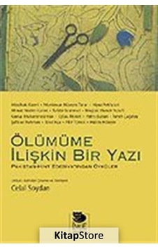 Ölümüme İlişkin Bir Yazı - Celal Soydan - İmge Kitabevi Ölümüme İlişkin Bir Yazı - Celal Soydan - İmge Kitabevi