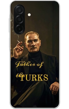 Samsung Galaxy A26 Uyumlu Atatürk Father Of The Turks Baskılı Silikon Kılıf Renkli Samsung Galaxy A26 Uyumlu Atatürk Father Of The Turks Baskılı Silikon Kılıf Renkli