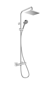 Hansgrohe Vernis Shape Ecosmart Termostatlı Duş Kolonu - 26097000 Krom Hansgrohe Vernis Shape Ecosmart Termostatlı Duş Kolonu - 26097000 Krom
