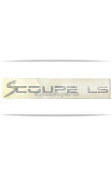 Hyundai Scope Ls Arka Bagaj Yazısı Hyundai Scope Ls Arka Bagaj Yazısı