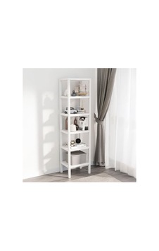 6 Katlı Dikey Ve Yatay Kullanım İçin Yer Tasarruflu Çok Amaçlı Plastik Raf, 38x29x152 Cm Aahşap 6 Katlı Dikey Ve Yatay Kullanım İçin Yer Tasarruflu Çok Amaçlı Plastik Raf, 38x29x152 Cm Aahşap