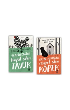Genç Timaş Uçabileceğini Hayal Eden Tavuk - Hayal Kurmaya Cesaret Eden Köpek Set 2 Kitap Sun-mi Hwang Genç Timaş Uçabileceğini Hayal Eden Tavuk - Hayal Kurmaya Cesaret Eden Köpek Set 2 Kitap Sun-mi Hwang