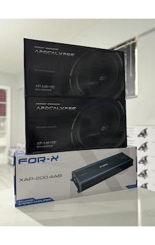 Apocalypse M-81se 20cm Midrange Ses Sistemi Paketi Apocalypse M-81se 20cm Midrange Ses Sistemi Paketi