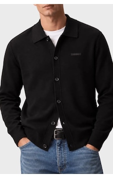 Calvin Klein Regular Fit Kalasik Yaka Düğmeli Triko Kazak Lv04lh318gub1 Erkek Kazak Lv04lh318g Ub1 Siyah Calvin Klein Regular Fit Kalasik Yaka Düğmeli Triko Kazak Lv04lh318gub1 Erkek Kazak Lv04lh318g Ub1 Siyah