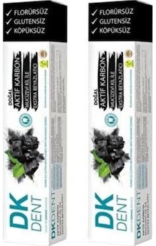 Dermokil DK Dent Aktif Karbon & Kil Beyazlatıcı Diş Macunu 2'li 100 ML Dermokil DK Dent Aktif Karbon & Kil Beyazlatıcı Diş Macunu 2'li 100 ML