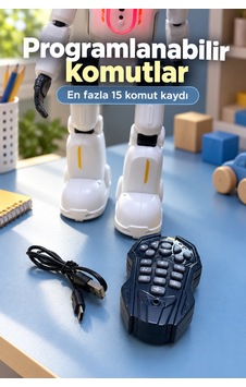Uzaktan Kumandalı Robot Oyuncak Dans Ve Şarkı Modlu Belirtilmemiş