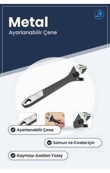Kurbağacık Anahtar Metal Ayarlanabilir Çene Somun Cıvata Tamir Mo Kurbağacık Anahtar Metal Ayarlanabilir Çene Somun Cıvata Tamir Mo
