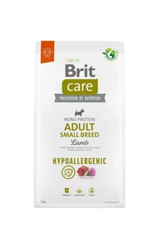 Brit Care Monoprotein Hipoalerjenik Kuzu Etli Ve Pirinçli Küçük Irk Yetişkin Köpek Maması 7 Kg Brit Care Monoprotein Hipoalerjenik Kuzu Etli Ve Pirinçli Küçük Irk Yetişkin Köpek Maması 7 Kg