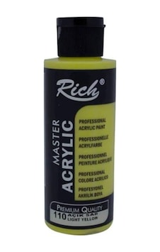 Rich Master Akrilik BoyaAçık Sarı 120Ml Rich Master Akrilik BoyaAçık Sarı 120Ml