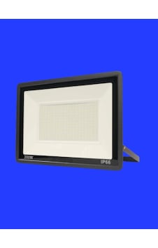200 Watt Siyah Slim Kasa Mavi Işık Ip65 Led Projektör