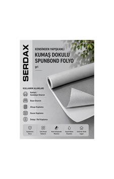 Kendinden Yapışkanlı Kumaş Dokulu Spunbond Folyo Koltuk-oto-baza-ahşap-metal-dolap-duvar Uygulamaları Gri Renk Gri Kendinden Yapışkanlı Kumaş Dokulu Spunbond Folyo Koltuk-oto-baza-ahşap-metal-dolap-duvar Uygulamaları Gri Renk Gri