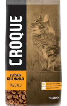 Croque Tavuklu Yetişkin Kedi Maması 10 KG Croque Tavuklu Yetişkin Kedi Maması 10 KG