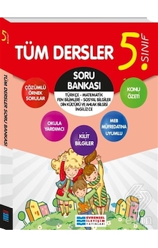 5.Sınıf Tüm Dersler Soru Bankası - Evrensel İletişim Yayınları 5.Sınıf Tüm Dersler Soru Bankası - Evrensel İletişim Yayınları