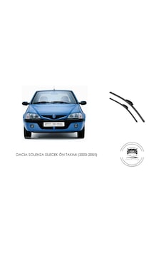 Dacia Solenza ön cam  Silecek seti (2003-2005) arası