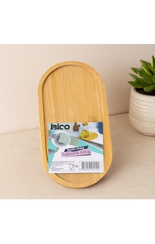 Oval Bambu Mini Tepsi - Yağdanlık Altlık 12 X 23.3 X 0.8 Cm Belirtilmemiş
