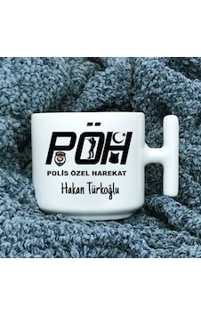 PÖH Polis Özel Harekat Latte Fincanı PÖH Polis Özel Harekat Latte Fincanı