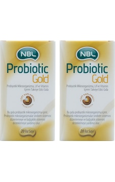 Nbl Probiotic Gold 20 Stick Saşe 2 Adet Nbl Probiotic Gold 20 Stick Saşe 2 Adet