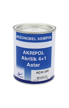Akzonobel Kemipol Akripol Akrilik 4+1 Astar Açık Gri Astar 1Litre Akzonobel Kemipol Akripol Akrilik 4+1 Astar Açık Gri Astar 1Litre