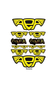 Sticker Seti Altın Elbiseli Adam Aea Tasarımlı Sponsor Grenaj Kaplama 01 Nötr Sticker Seti Altın Elbiseli Adam Aea Tasarımlı Sponsor Grenaj Kaplama 01 Nötr