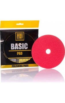 Work Stuff Basic Finishing Pad  –140mm Kırmızı Cila Süngeri