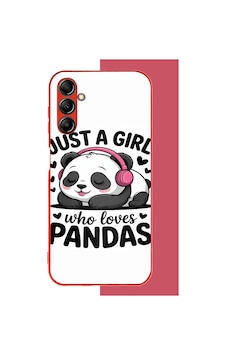 Samsung Galaxy A14 Uyumlu Kawaii Panda Baskılı Silikon Kılıf Renkli Samsung Galaxy A14 Uyumlu Kawaii Panda Baskılı Silikon Kılıf Renkli