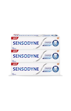 Sensodyne Onarım ve Koruma Diş Macunu 3 x 75 ML Sensodyne Onarım ve Koruma Diş Macunu 3 x 75 ML