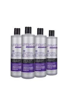 Urban Care Expert Biotin & Kafein Şampuan 350 Ml X 4 Tüm Saçlar