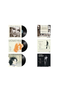 Klasikler Pop 3'lü Set - "ayla Dikmen" - "hümeyra" - "aytem Alpman" 3'lü Plak Set 3 Plak Klasikler Pop 3'lü Set - "ayla Dikmen" - "hümeyra" - "aytem Alpman" 3'lü Plak Set 3 Plak