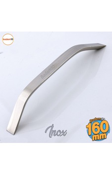 Şahin Metal İnox Kulp 160 Mm Mobilya Çekmece Mutfak Dolabı Dolap Kapak Kulpları Kulb Kulpu 16 Cm İnox