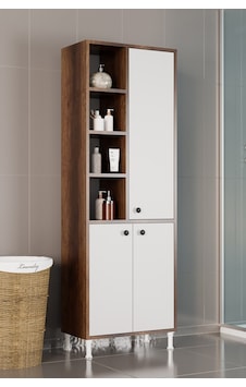 Evdemo Selen Çok Amaçlı Mutfak Banyo Dolabı Ceviz