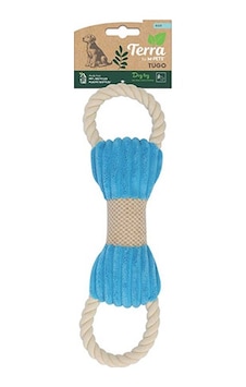 M-pets Eco Tugo Mavi Peluş Kemik Köpek Oyuncağı 33 X 9,5 X 3 Cm 244-50155.02
