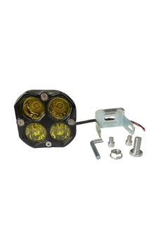 Offroad Sis Lambası Sarı 20w 12-60v Set 7.8x 6.8x7.8cm / Lass391-1