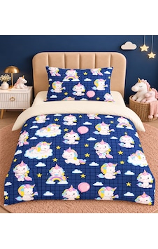 More Home Bebek Nevresim Takımı Unicorn Desen Mavi Bej Koyu Mavi More Home Bebek Nevresim Takımı Unicorn Desen Mavi Bej Koyu Mavi
